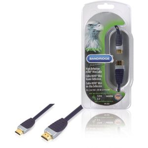 Bandridge - HDMI naar Mini HDMI kabel - 1 m