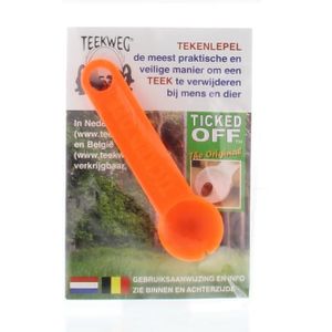 Teekweg Tekenlepel Oranje