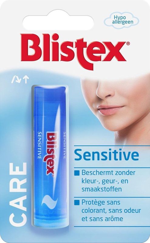 Blistex - Lippenbalsem - Care Sensitive - Hypoallergeen - Cacao Boter - Shea Butter