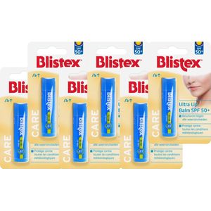 Blistex Ultra SPF50+ 4.25 gr Lippenbalsem 6 stuks
