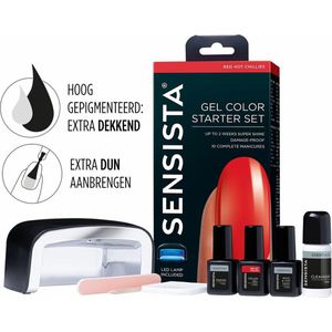 Sensista Gel Color Starter Set Red Hot Chillies