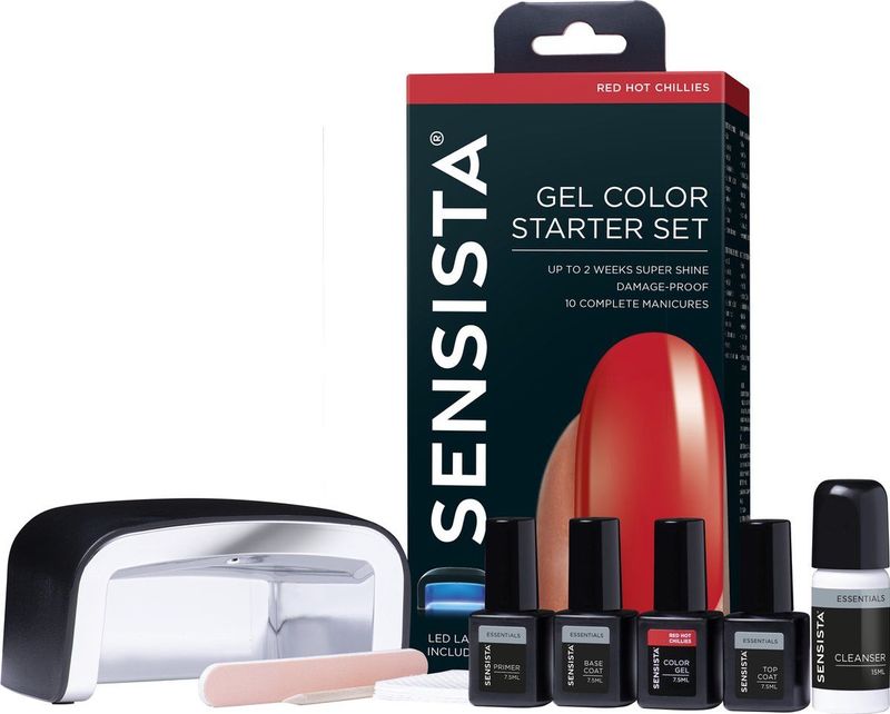 Sensista Gel Color Starter Set Red Hot Chillies