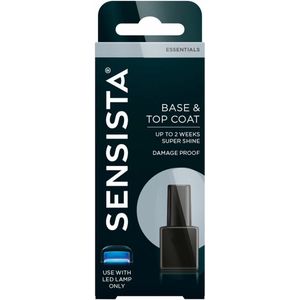 6x Sensista Base & Topcoat 7,5 ml