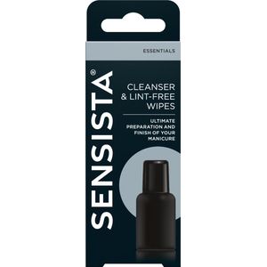 Sensista - Cleanser - 30ml - Lint-Free Wipes - 12 Stuks