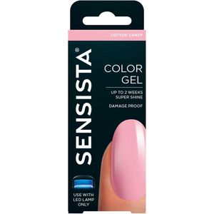 6x Sensista Color Gel Cotton Candy 7,5 ml