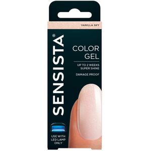 6x Sensista Color Gel Vanilla Sky 7,5 ml