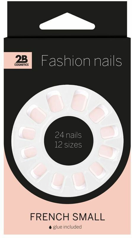2B - Fashion Nails - Kunstnagels - French Small - 26 Stuks