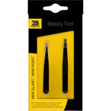 2B Mini Pincets 2 stuks