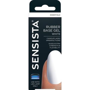 Sensista Rubber Base Gel White 7,5 ml