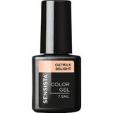 Sensista Color Gel - Oatmilk Delight - Gellak - Beige - 7.5ML - Gel nagellak voor LED Lamp