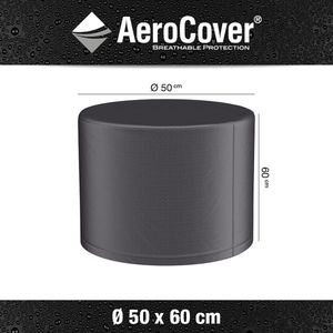 Platinum AeroCover lounge-, koffie-, vuurtafelhoes. Ademende hoes voor lounge-, koffie- en vuurtafels Ø50xH60cm.