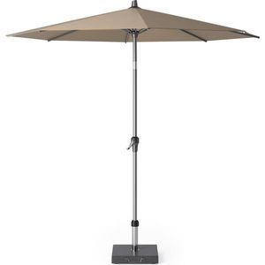 Platinum Riva parasol 250 cm rond taupe met kniksysteem