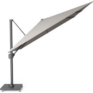 Zweefparasol Challenger T1 premium 400x300cm (Manhattan grey)