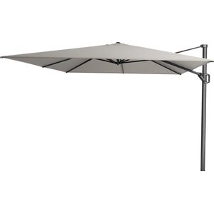 Platinum Challenger zweefparasol T1 Premium 4x3 m. - Manhattan Grey