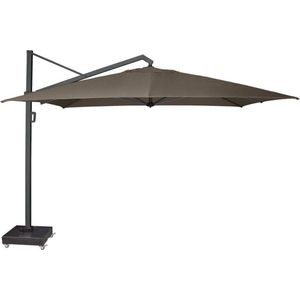 Platinum Sun & Shade zweefparasol Icon Premium 400x300 Havana