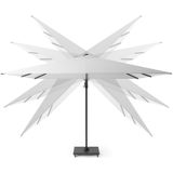 Platinum Sun & Shade | Zweefparasol | Challenger T² | Antraciet | 300x300 cm | Dubbel Kantelbaar | 360° Draaibaar | 96% UV protectie