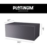 Gartentischabdeckung Platinum AeroCover Anthracite (240 x 110 x 70 cm)
