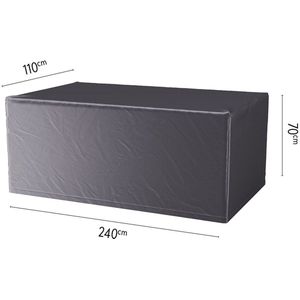 Platinum AeroCover - Tuintafelhoes- 240x110xH70cm - Ademend - Waterproof - Hoge kleurechtheid