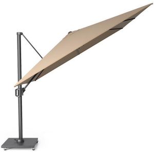 Zweefparasol Platinum Challenger T1 Taupe (300 x 300 cm)