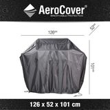 AeroCover gasbarbecue hoes S - antraciet