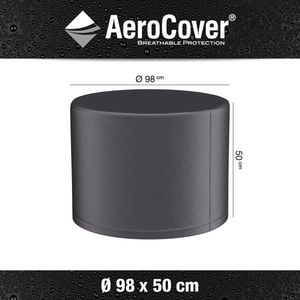 Vuurtafelhoes Platinum AeroCover Anthracite  (Ø98 x 50 cm)