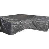 AEROCOVER AeroCover Ademende beschermhoes voor L-vormige loungesets 255x255x90xH65/90 cm - grijs Polyester 796877