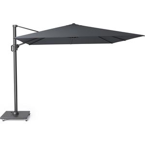 Platinum Outdoorable zweefparasol Challenger zwart 50+UV 300 x 400 cm (groot)