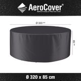 Aerocover Tuinsethoes Ø320x85cm