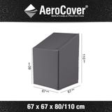 Tuinstoelhoes Platinum AeroCover Anthracite  (67 x 67 x 80/110 cm)