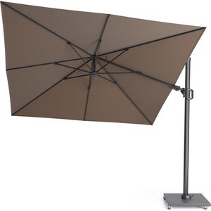 Platinum Casual Living Challenger T² Zweefparasol 3x3 - Havanna