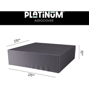 Loungesethoes Platinum AeroCover Anthracite  (275 x 275 x 70 cm)