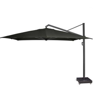 Platinum Sun & Shade zweefparasol Icon T¹ Premium 400x300 Faded black