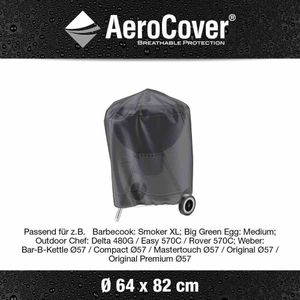 Barbecuehoes AeroCover Anthracite 