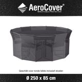 Platinum AeroCover - Tuinsethoes - Ø250xH85cm - Ademend - Waterproof - Hoge kleurechtheid