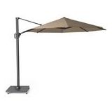 Zweefparasol Platinum Challenger T1 Taupe Ø350 cm