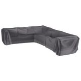Schutzhülle für L-förmige Lounge-Sets L330xR255x100xH70 cm Schutzhaube Sitzgruppe - Aerocover