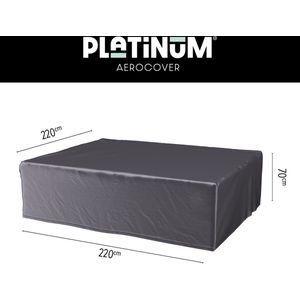 Loungesethoes Platinum AeroCover Anthracite  (220 x 220 x 70 cm)