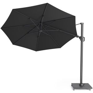 Zweefparasol Platinum Challenger T Premium Faded Black 350 cm