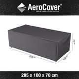 AEROCOVER AeroCover Ademende beschermhoes voor loungebanken 205x100xH70 cm - grijs Polyester 444417