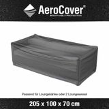 AEROCOVER AeroCover Ademende beschermhoes voor loungebanken 205x100xH70 cm - grijs Polyester 444417