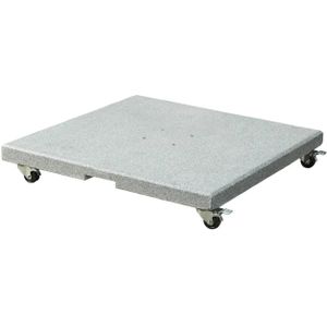 Platinum - Salerno - Parasolvoet - Grijs - Graniet - 90kg