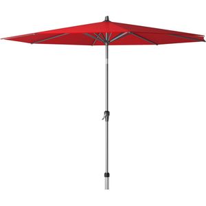 Platinum Sun & Shade - Middenstokparasol - Riva - Ø300cm - Rood - Kantelbaar - Easy-up draaisysteem - 96% UV protectie