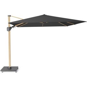 Zweefparasol Platinum Challenger T2 Premium Oak Faded black (300 x 300 cm)