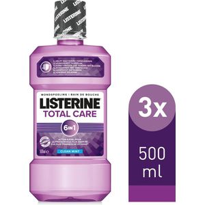 Listerine Total Care - Mondspoeling - 3x500ml
