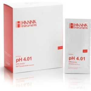 Hanna Instruments Kalibratievloeistof HI70004P buffer pH4.01, doos a 25 stuks
