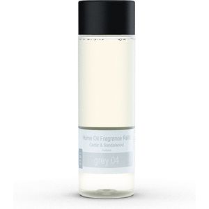 JANZEN Home Fragrance Refill - Geurstokjes Navulling - Grey 04 - Fris en Levendig - 200 ml