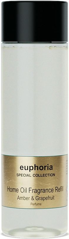 JANZEN Home Fragrance Refill - Geurstokjes Navulling - Euphoria - Warm en Oosters - 200 ml