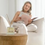 JANZEN Home Fragrance Refill - Geurstokjes Navulling - Orange 77 - Zacht en Bloemig - 200 ml