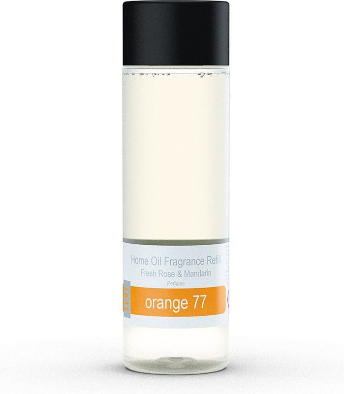 JANZEN Home Fragrance Refill - Geurstokjes Navulling - Orange 77 - Zacht en Bloemig - 200 ml