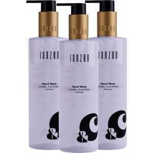 JANZEN - Hand Wash - Lavendel Roos - 3-pack - 3 x 250 ml